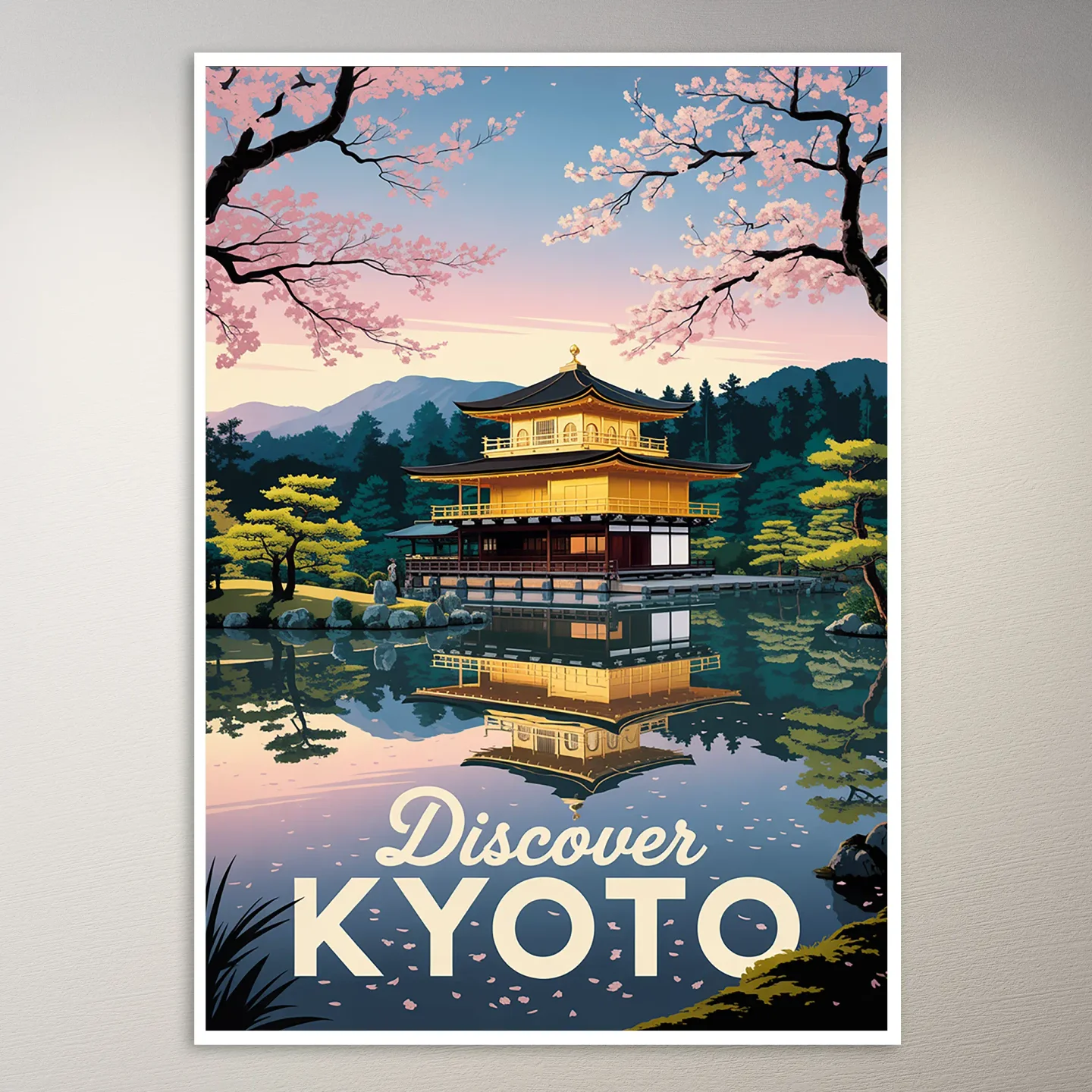 Kyoto Travel Poster