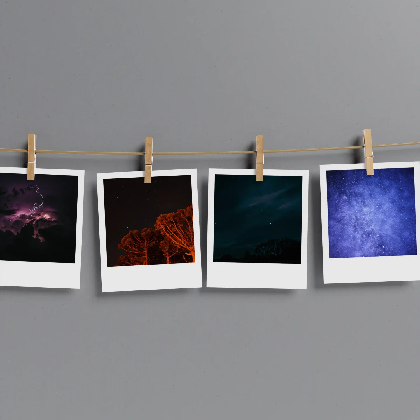 Dark Night Prints Set of 10