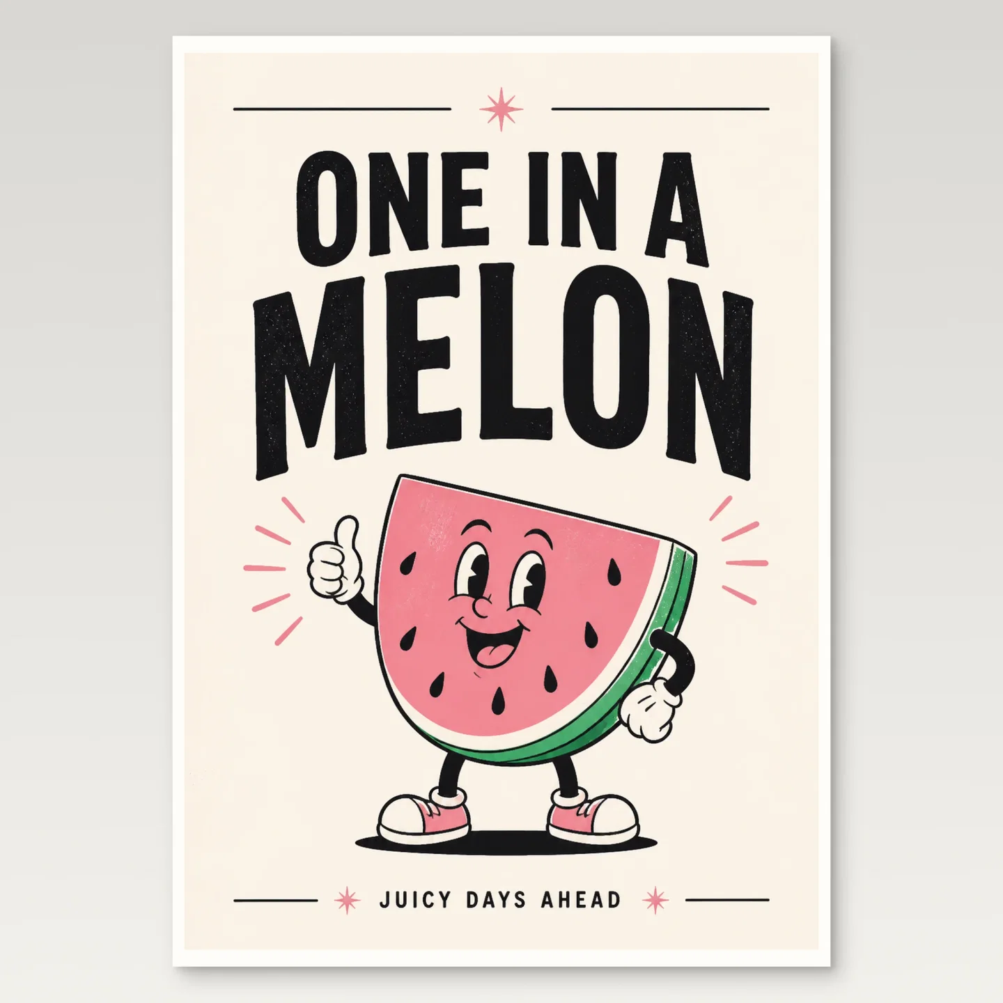Watermelon Poster mockup
