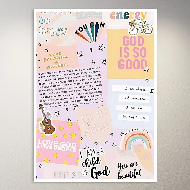 Positivity Moodboard | Aesthetic Poster