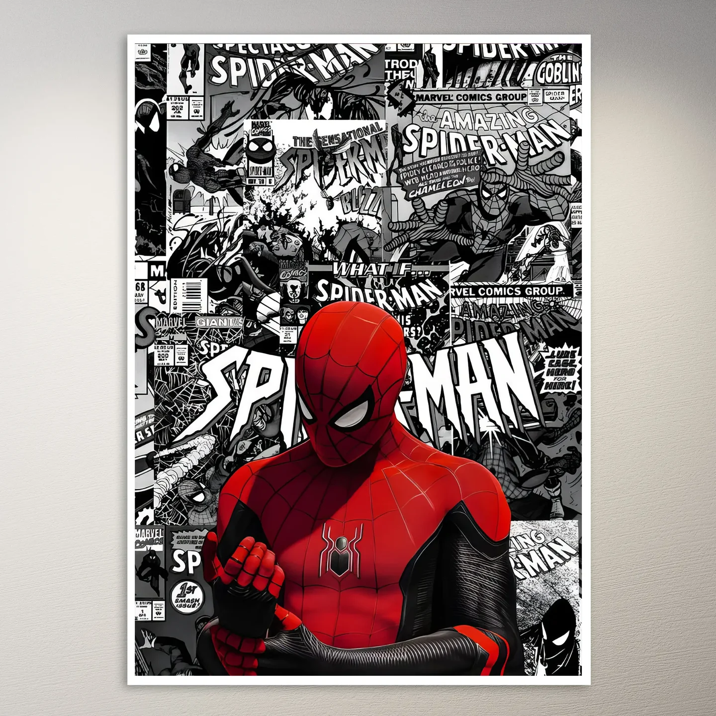 The Amazing Spider-Man Collage Poster
