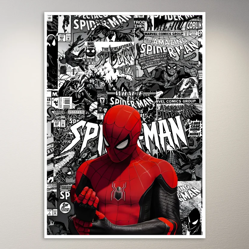 The Amazing Spider-Man Collage Poster