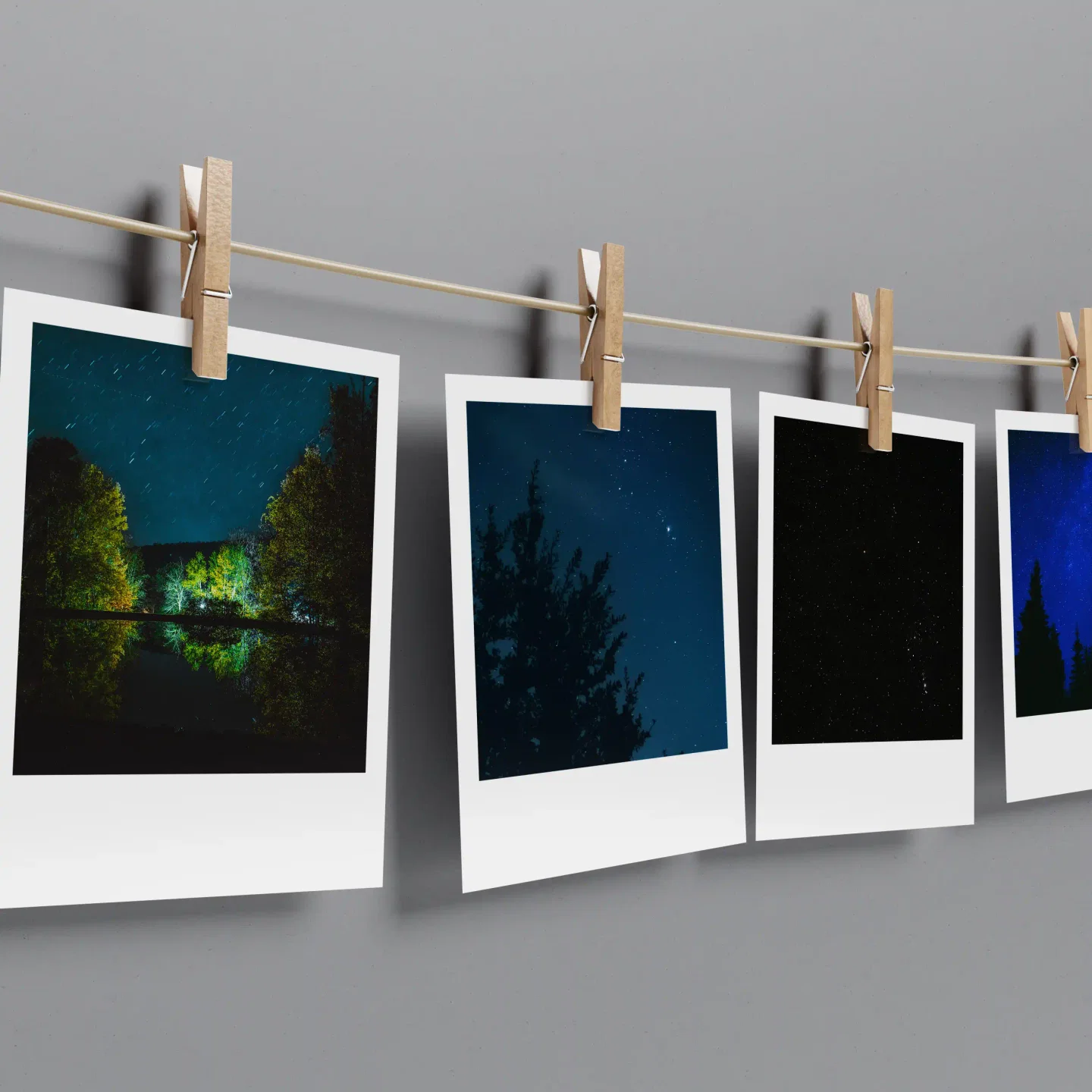 Dark Night Prints Set of 10