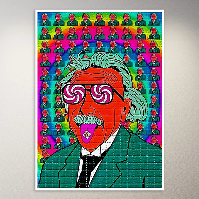 Trippy Art Poster