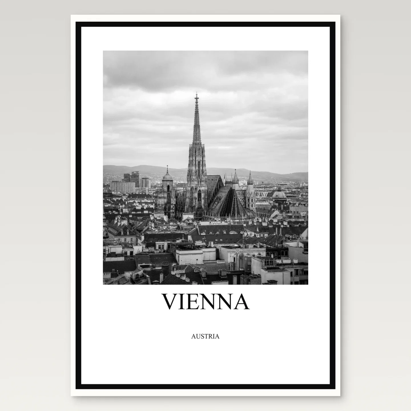 Vienna Poster mockup