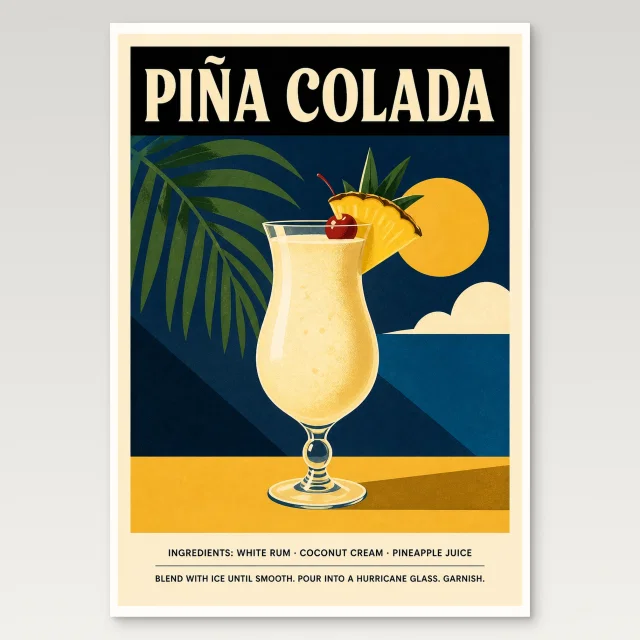 Pina Colada Poster