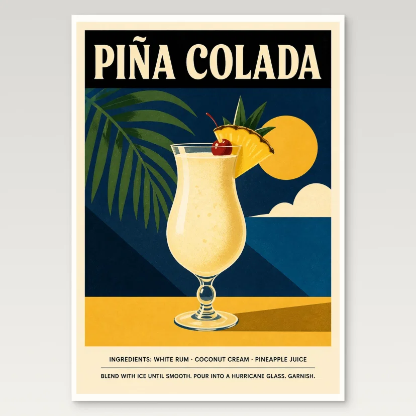 Pina Colada Poster