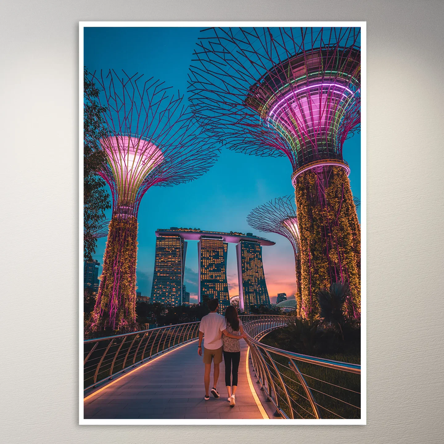 Singapore Travel Poster
