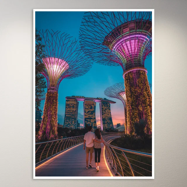 Singapore Travel Poster