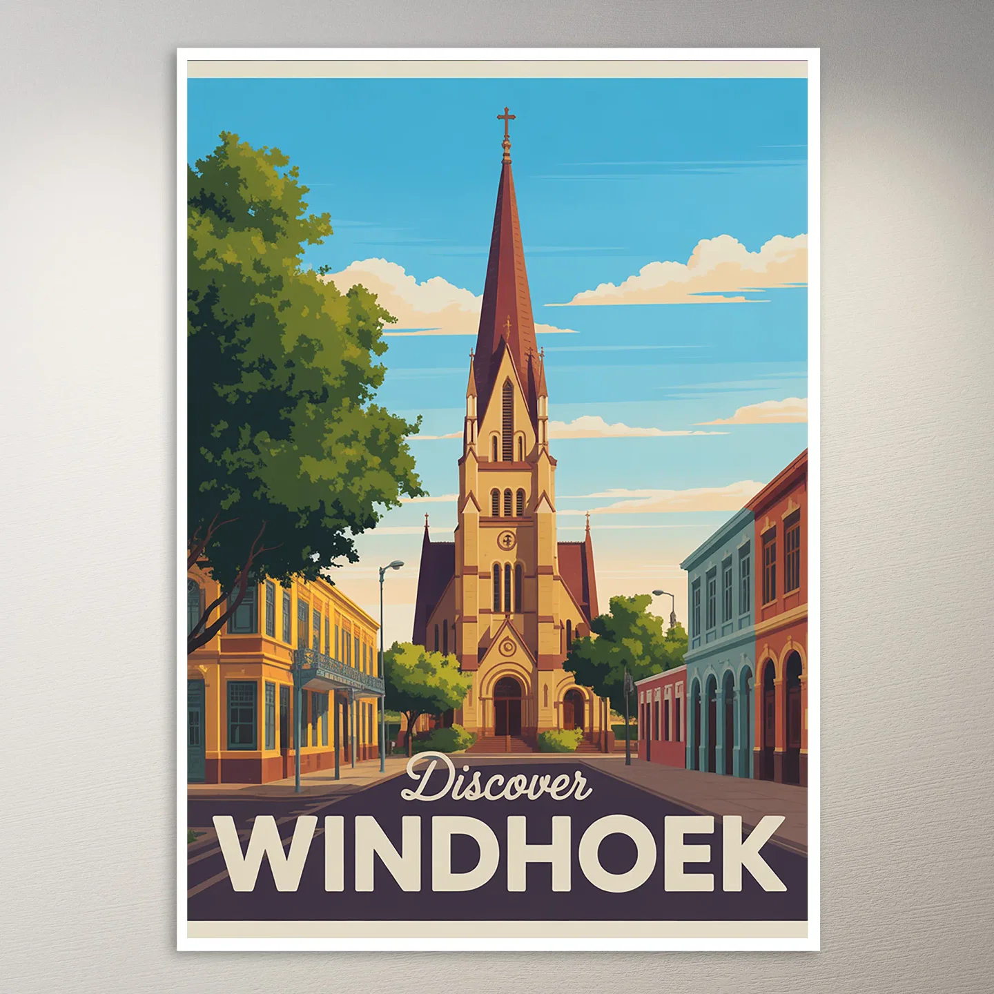 Windhoek Travel Poster