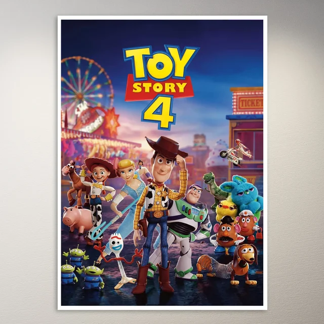 Toy Story 4 Characters Poster