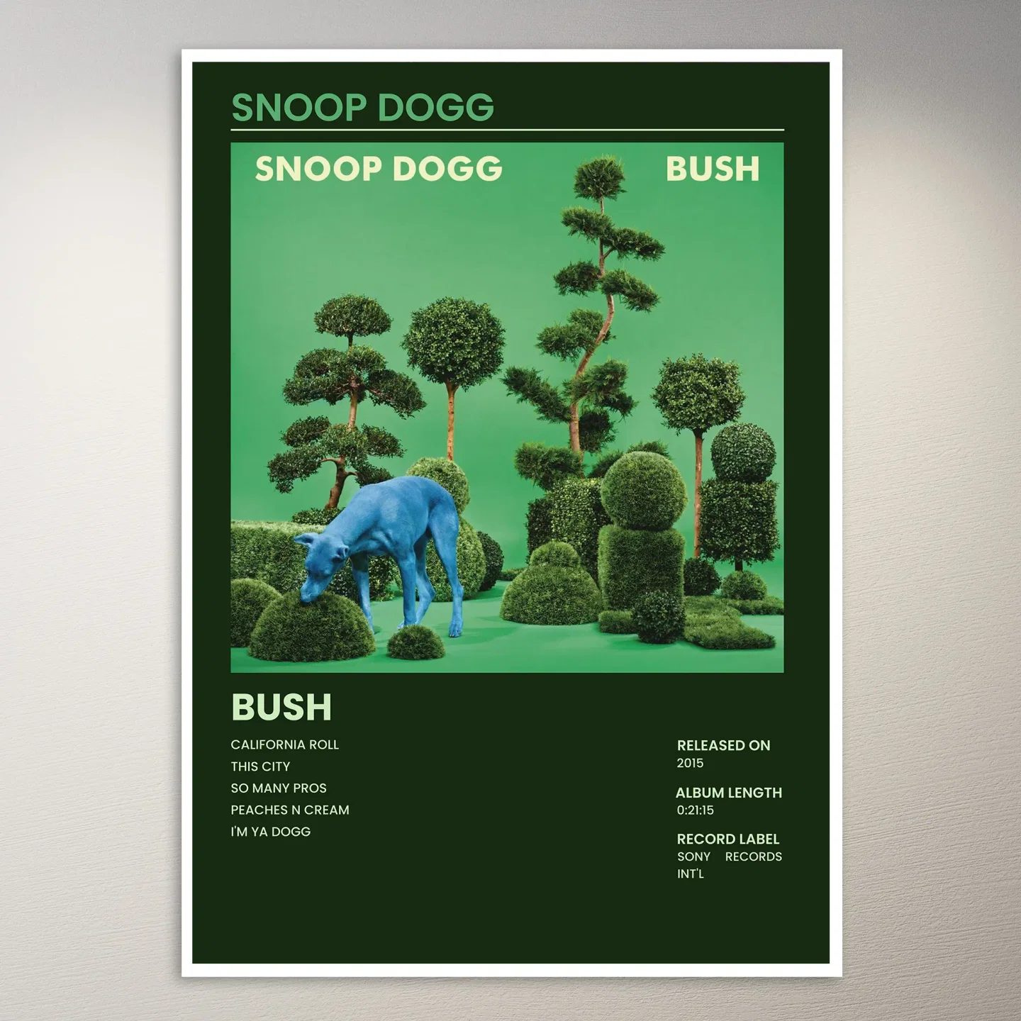 Snoop Dogg Poster