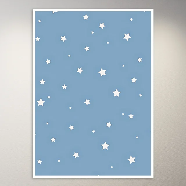 Blue Stars | Aesthetic Poster