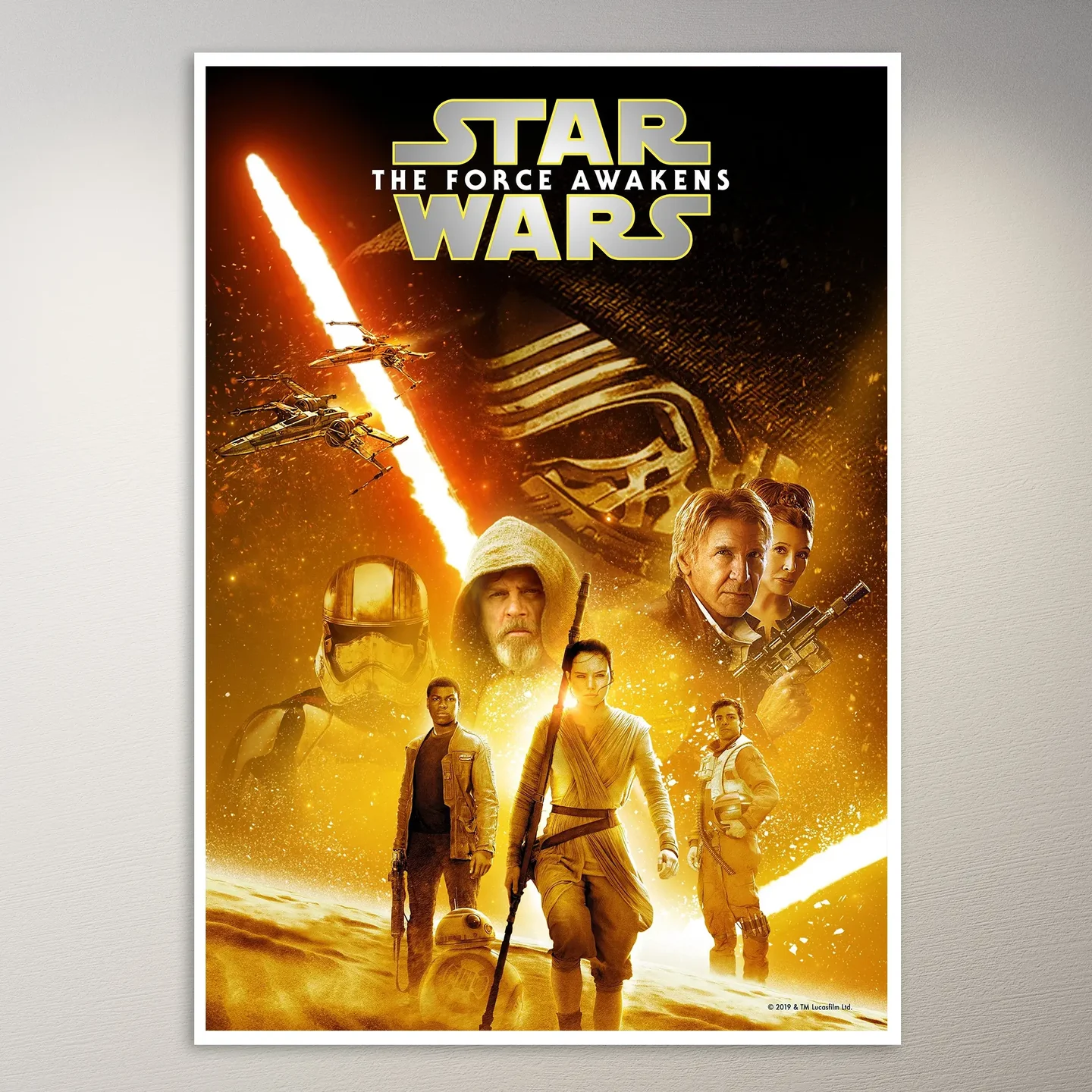 Star Wars The Force Awakens Poster