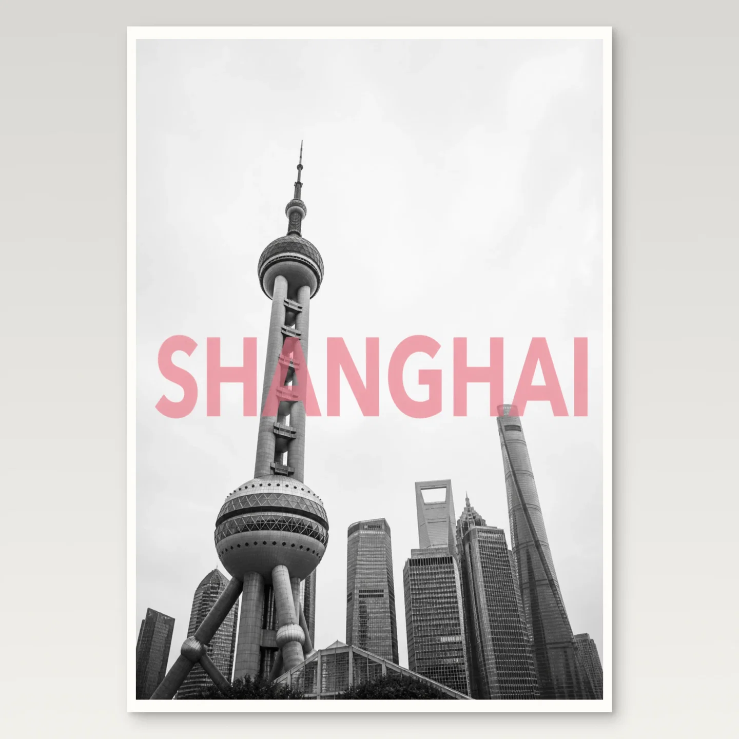 Shanghai Poster mockup