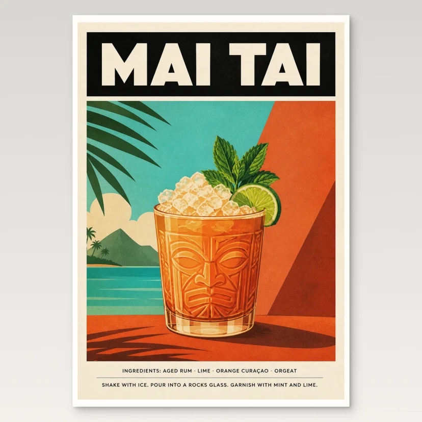 Mai Tai Poster