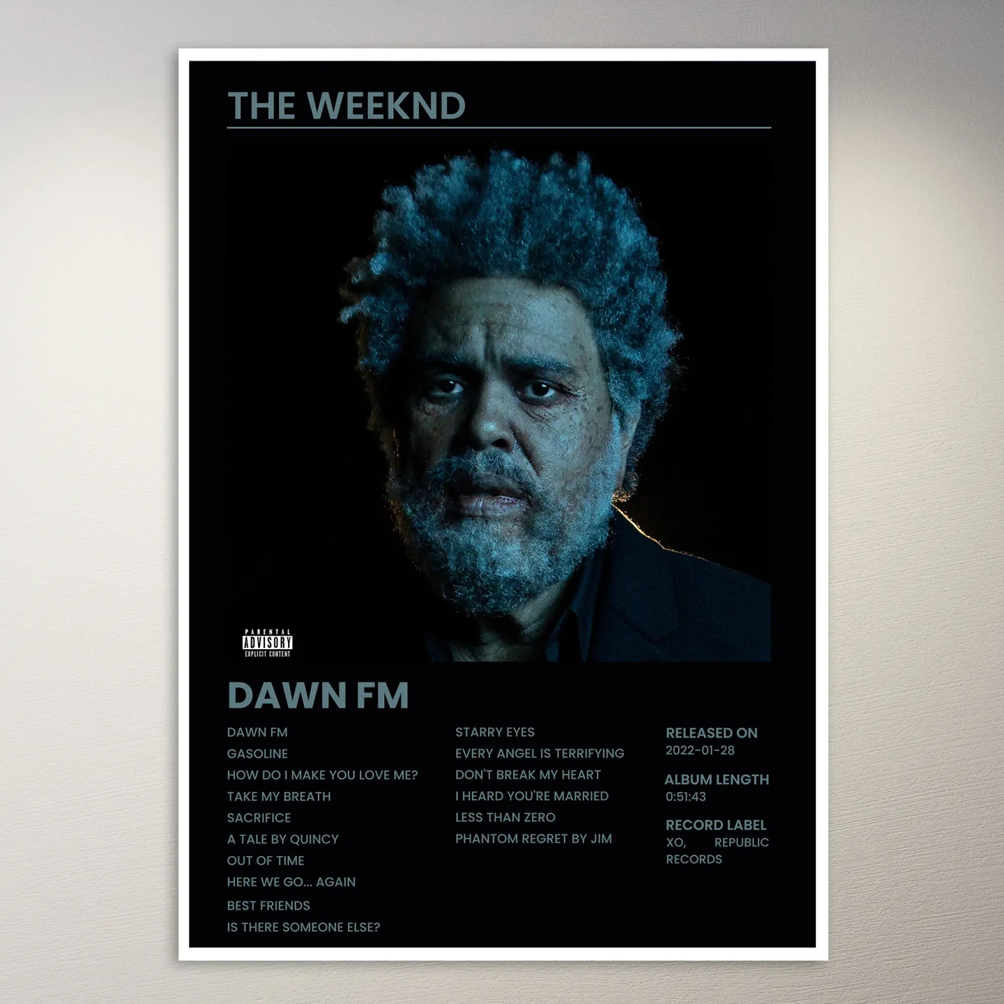 The Weeknd Poster