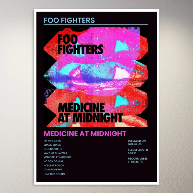 Foo Fighters Poster