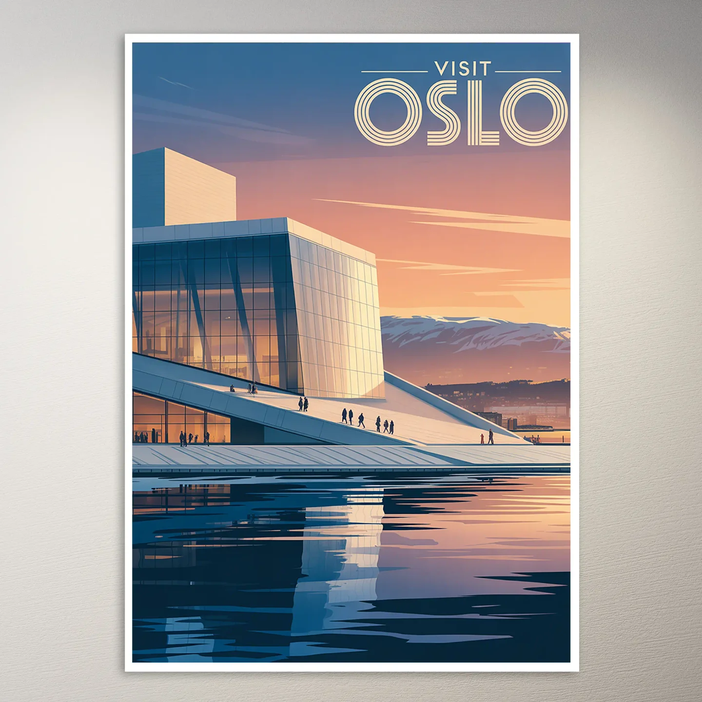Oslo Travel Poster