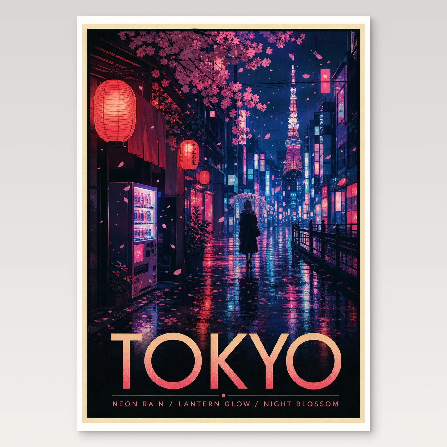 Tokyo Poster mockup