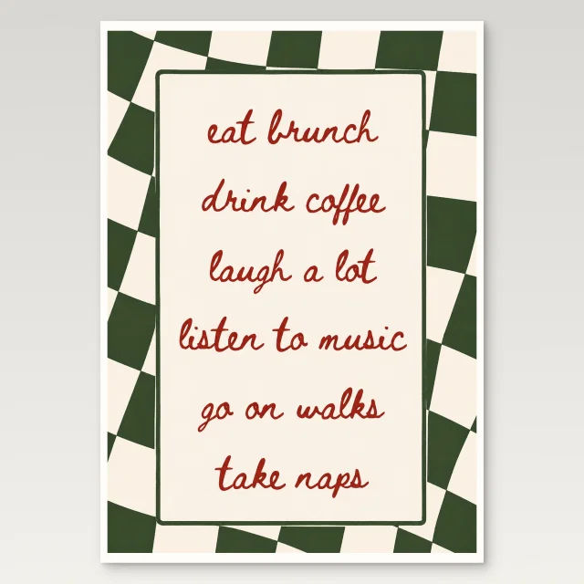 Cafe Lifestyle Poster