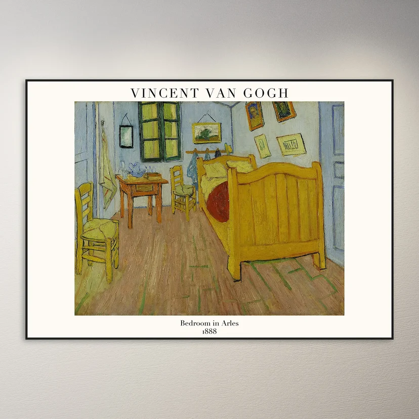 Vincent van Gogh Bedroom in Arles Poster