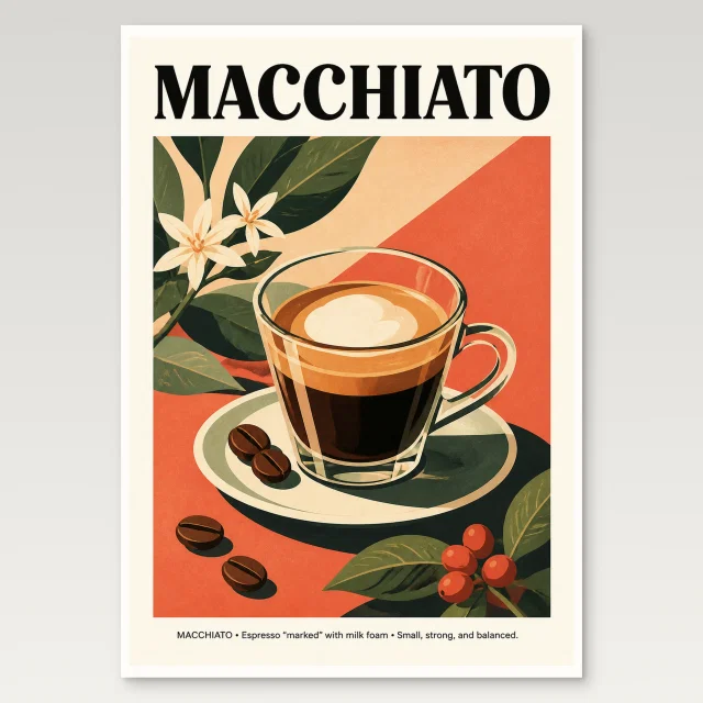 Macchiato Poster