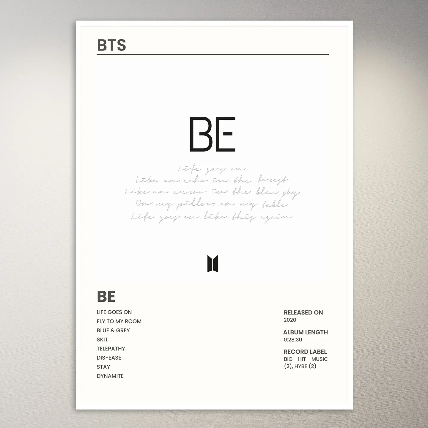 BTS Poster