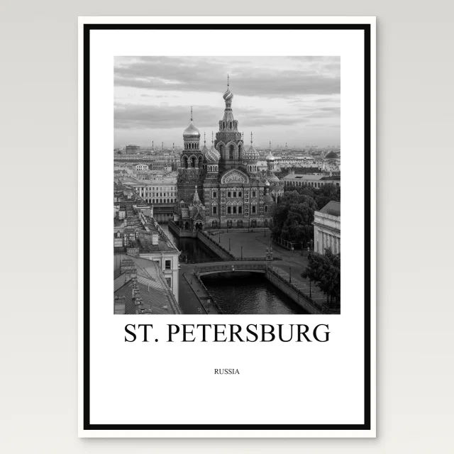 St Petersburg Poster