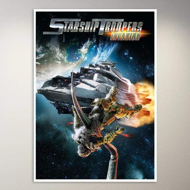 Starship Troopers Invasion Poster