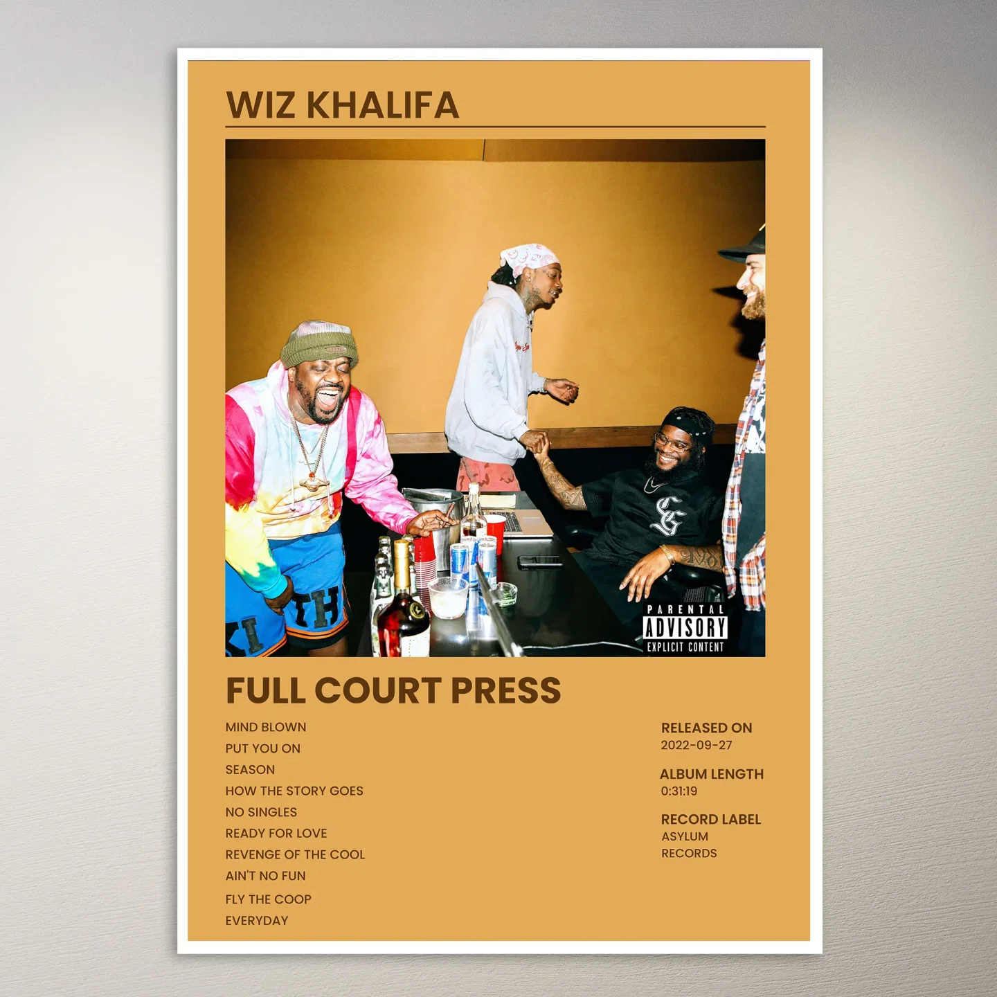 Wiz Khalifa Poster