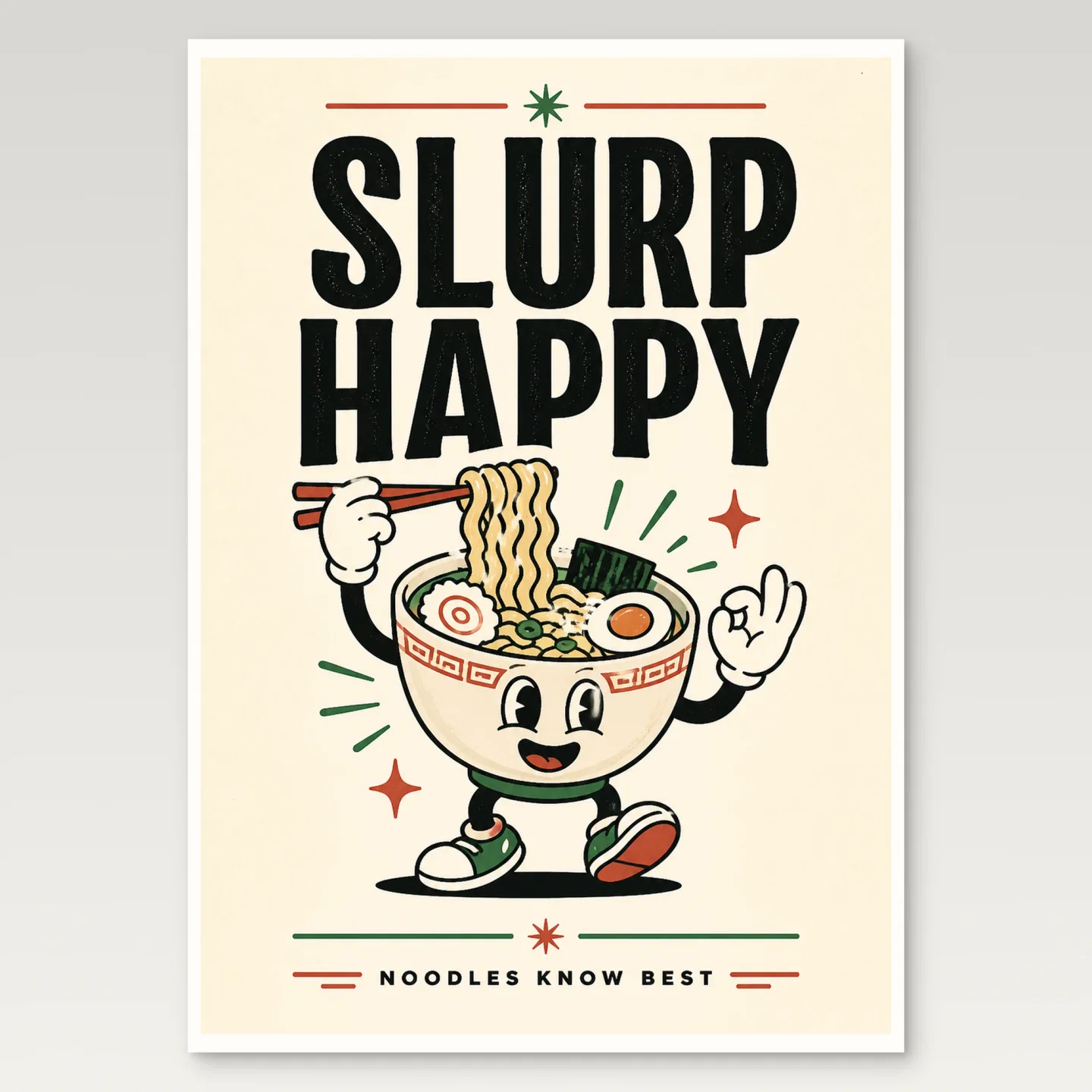Ramen Poster mockup