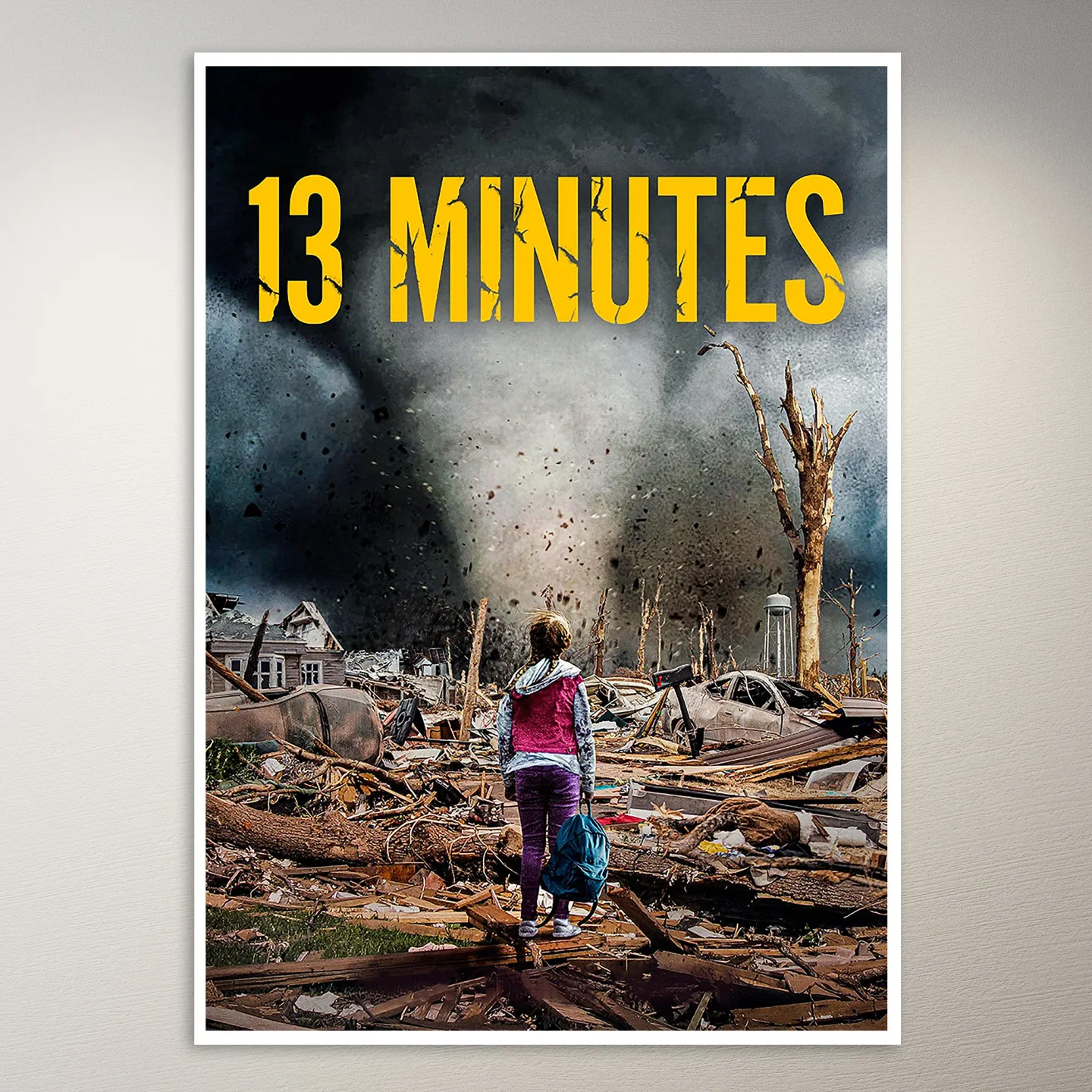 Girl After Tornado Poster