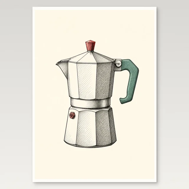 Moka Pot Poster