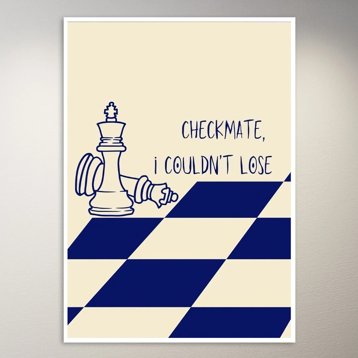 Checkmate, I Couldn't Lose Poster