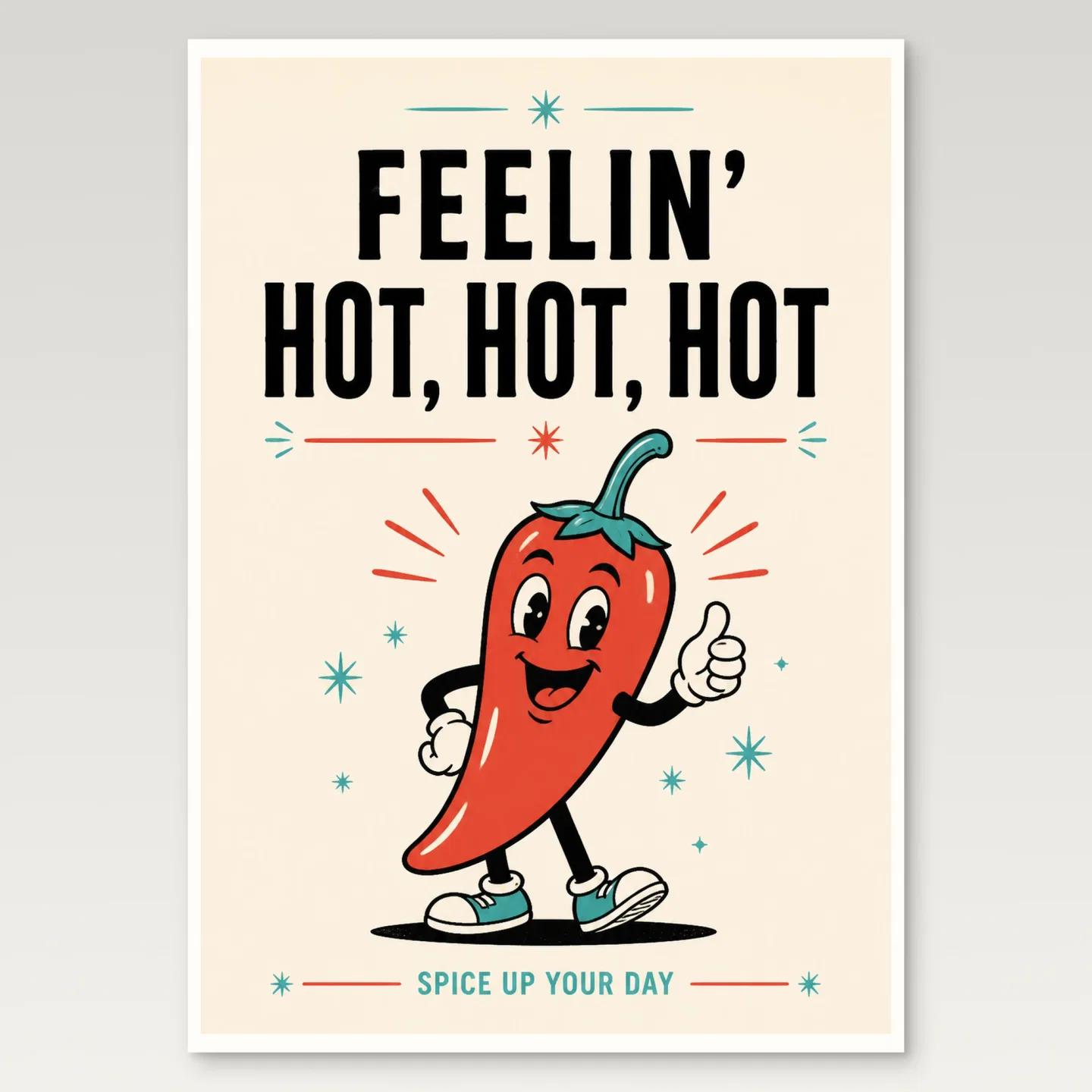 Chili Poster mockup