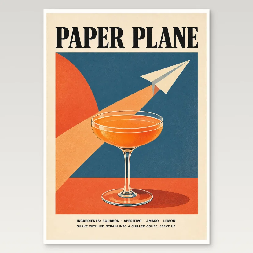 Paper Plane Poster