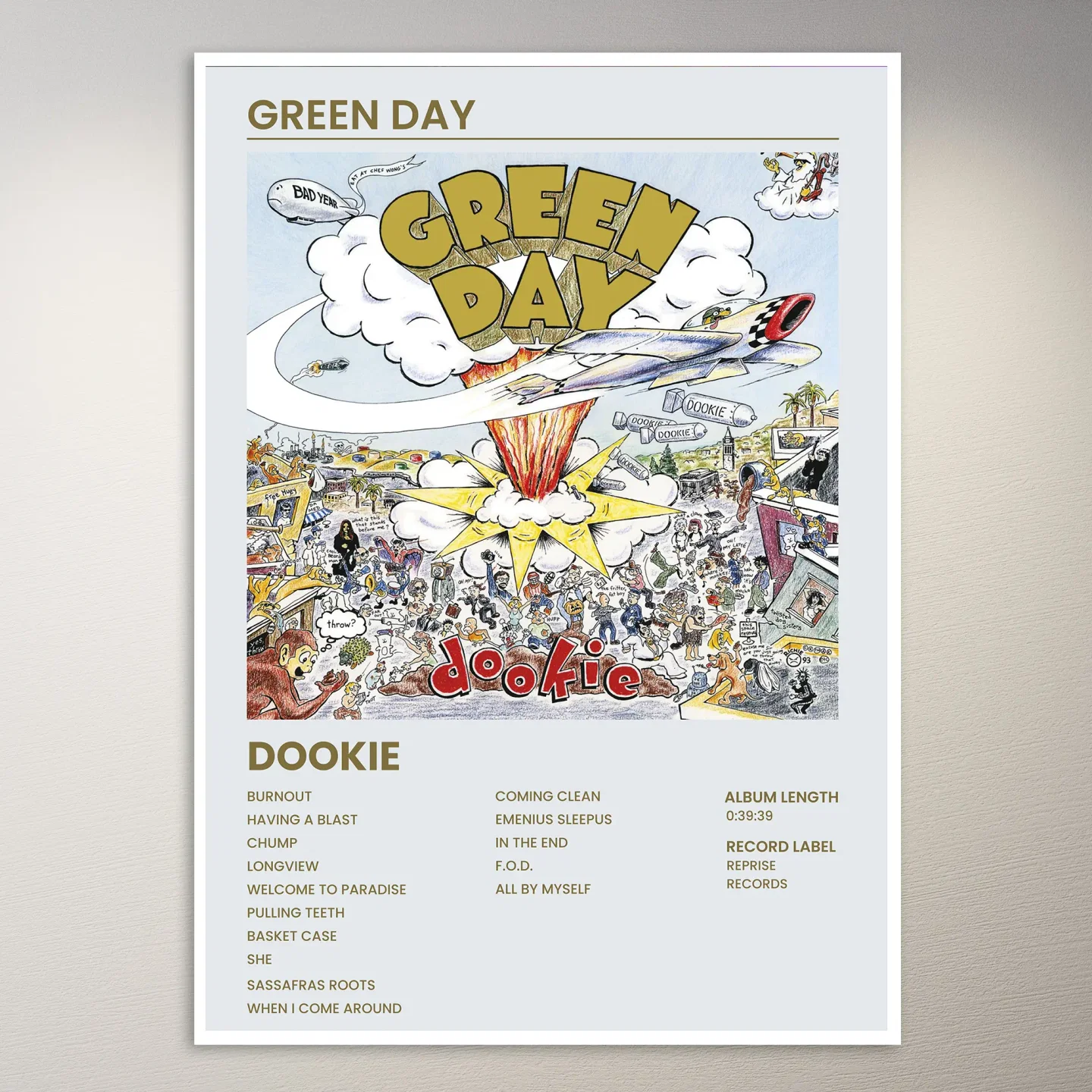 Green Day Poster