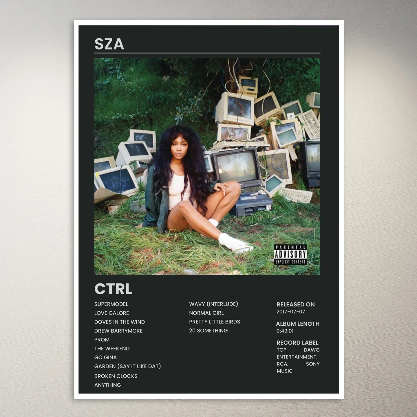 SZA Poster