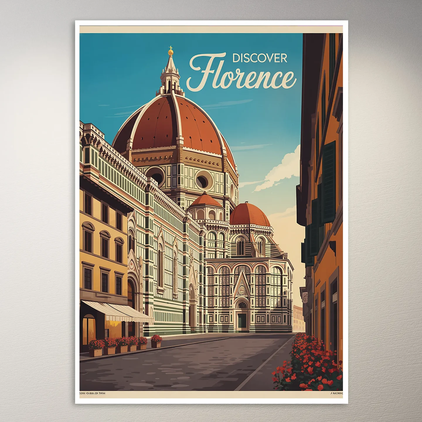 Florence Travel Poster
