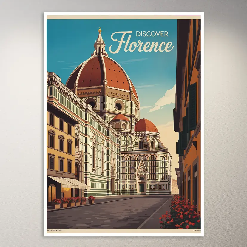 Florence Travel Poster