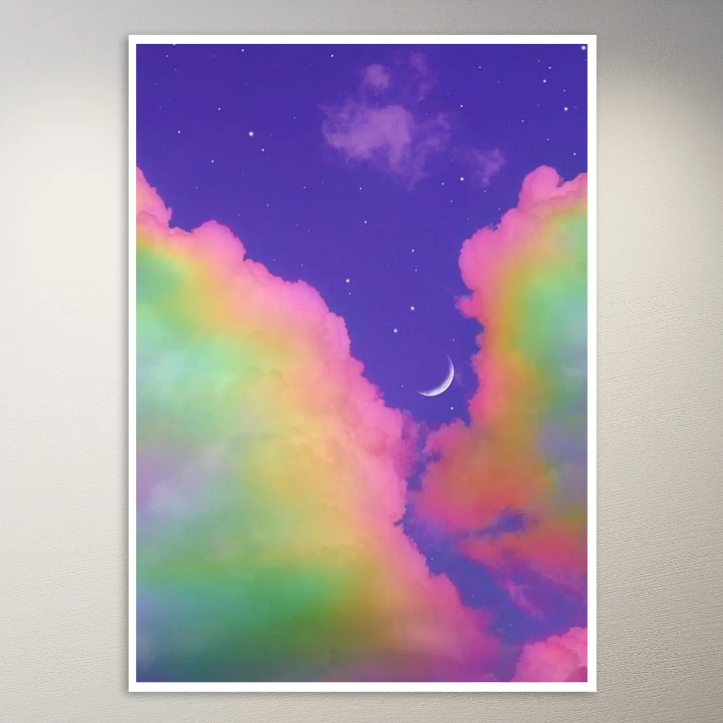 Rainbow Aesthetic Moodboard | Aesthetic Poster