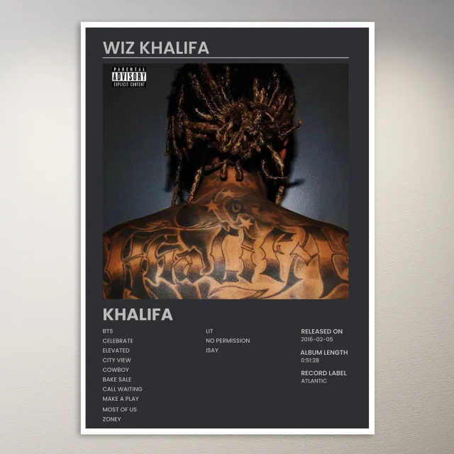 Wiz Khalifa Poster