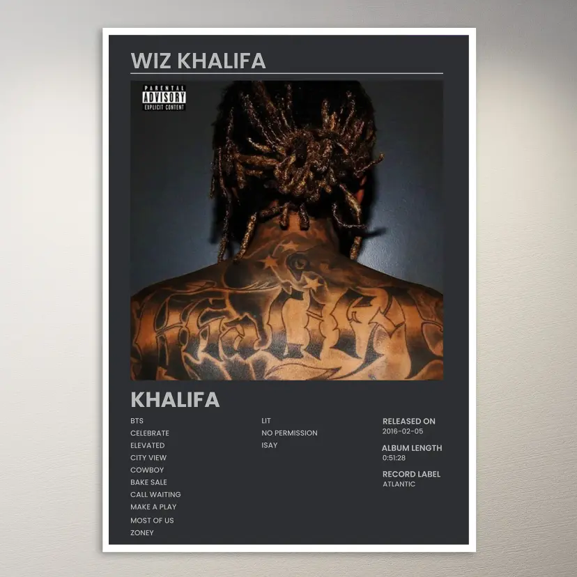 Wiz Khalifa Poster