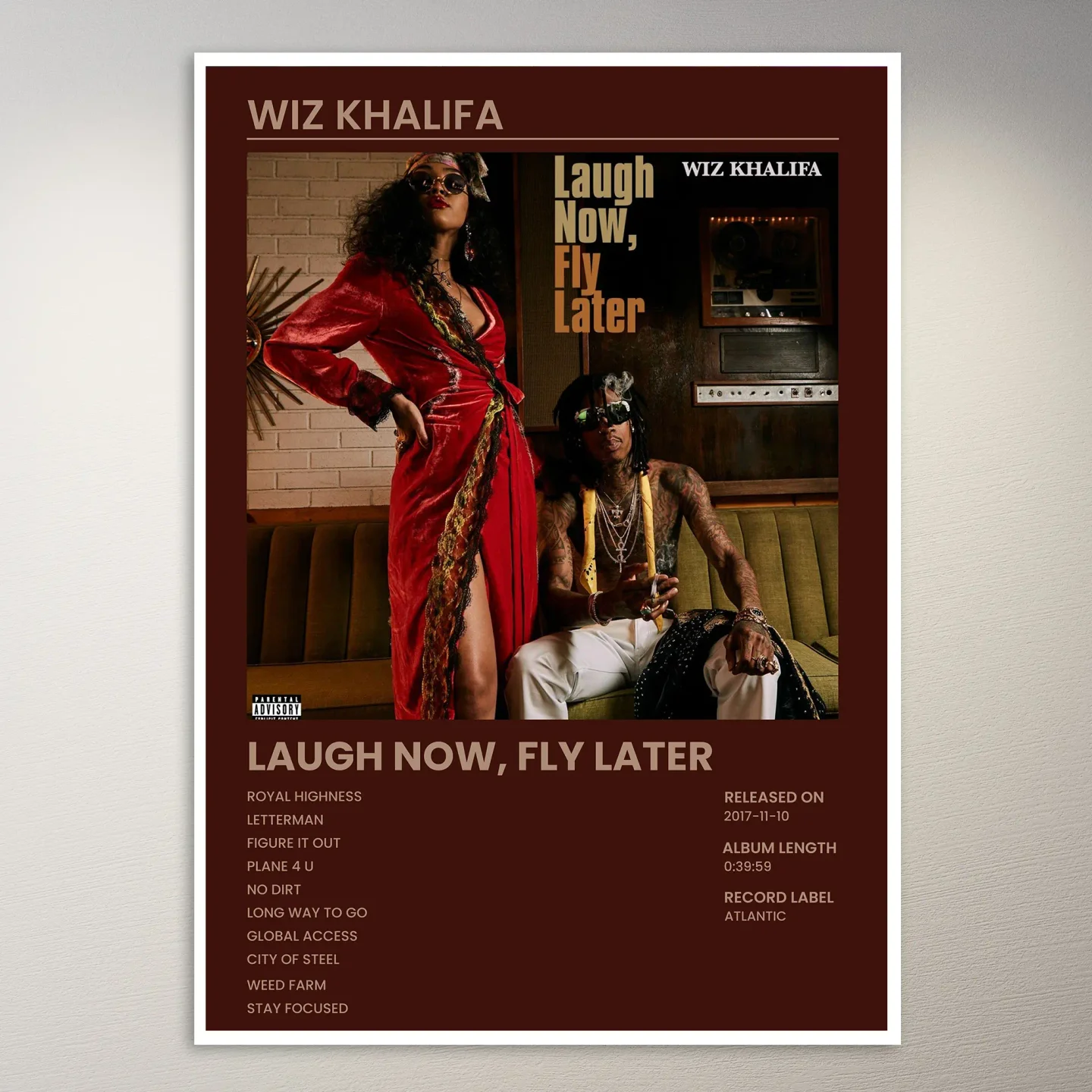 Wiz Khalifa Poster