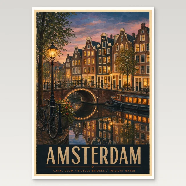 Amsterdam Poster