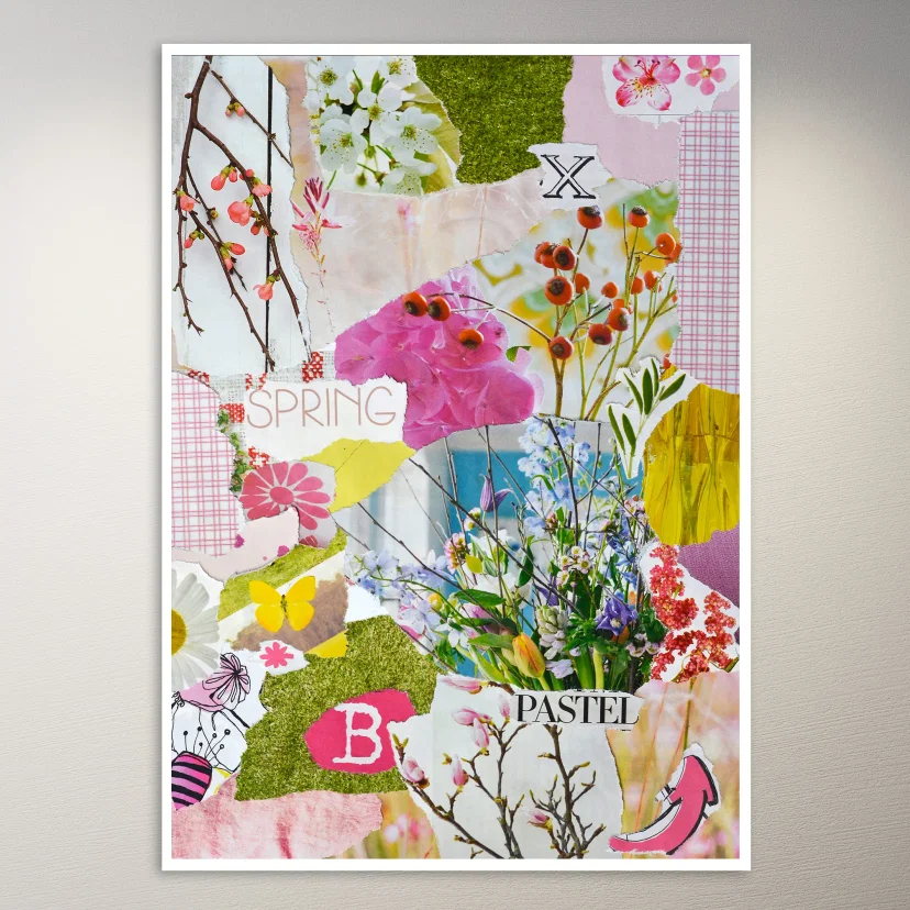 Spring Moodboard Poster
