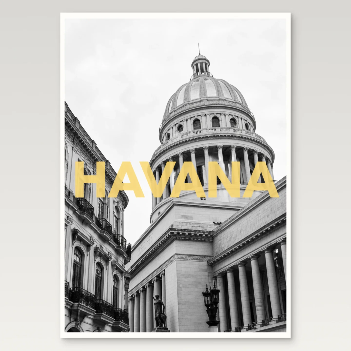 Havana Poster mockup