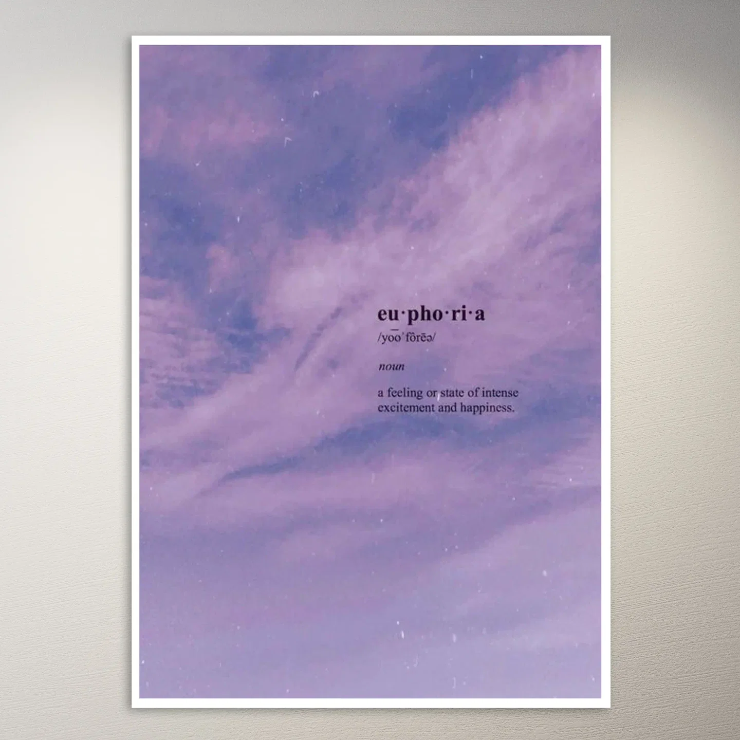 Euphoria Definition in Korean Poster