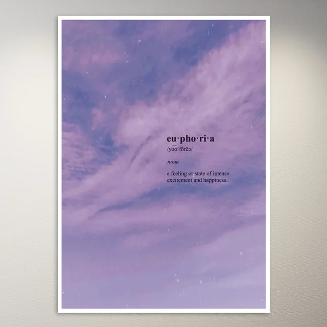 Euphoria Definition in Korean Poster